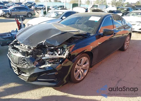 2021 Acura Tlx Technology Package from USA, damaged, VIN 19UUB5F46MA005787